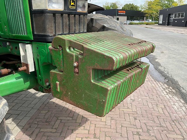 2001 john deere 7710 4wd landbouwtractor - afbeelding 5 van  30