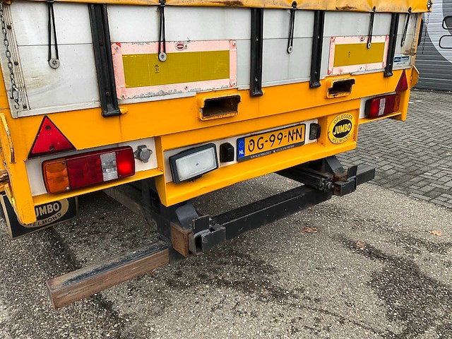 2001 jumbo do270e schuifzeil oplegger og-99-nn - afbeelding 30 van  30