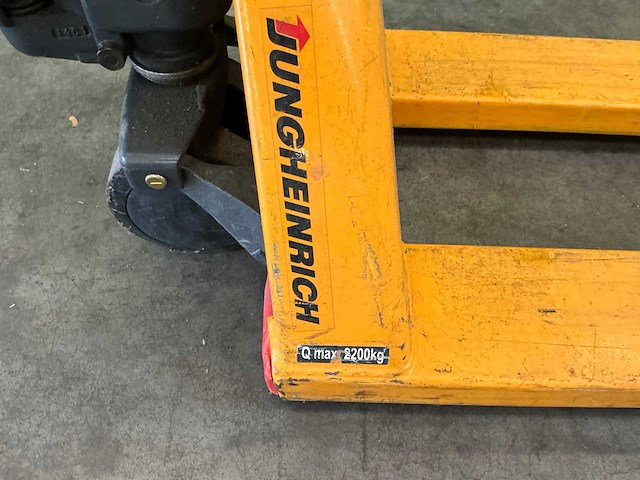 2001 jungheinrich am 2200 hand hydraulische palletwagen - afbeelding 2 van  8
