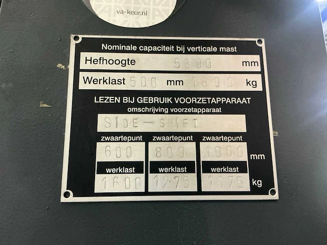 2001 jungheinrich etvc16 reachtruck - afbeelding 7 van  8