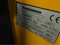 2001 jungheinrich etvc16 reachtruck - afbeelding 8 van  8