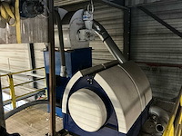 2001 kongskilde multiair 2100s filter afzuiginstallatie/industriële afzuig-/ventilatorunit