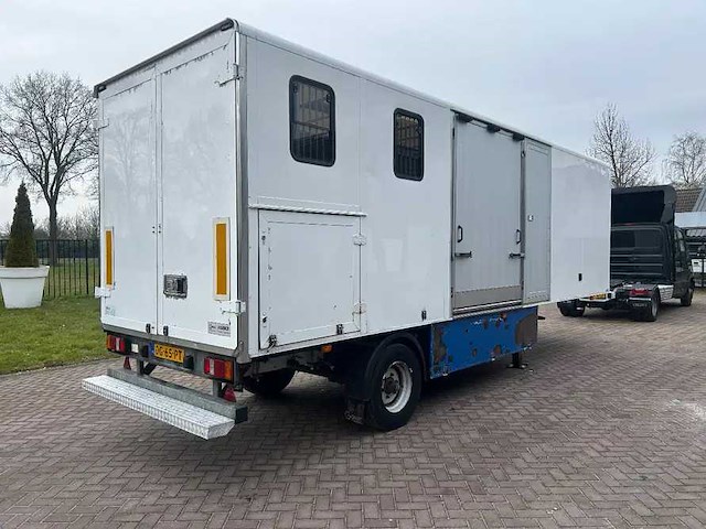 2001 kuiper 6.9 ton paardentrailer be oplegger - afbeelding 1 van  15