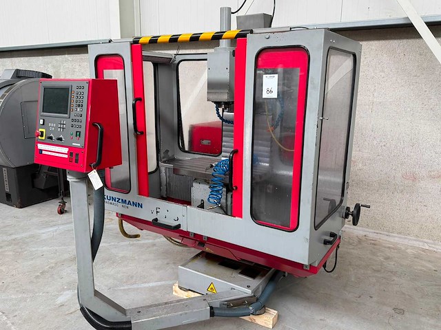 2001 kunzmann wf7/3 cnc freesmachine - afbeelding 8 van  14