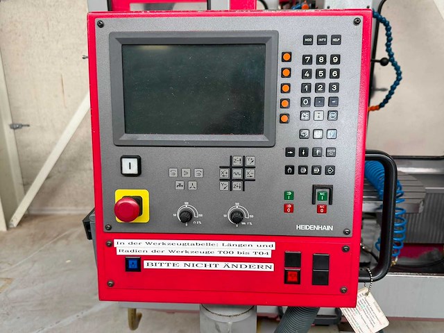 2001 kunzmann wf7/3 cnc freesmachine - afbeelding 9 van  14
