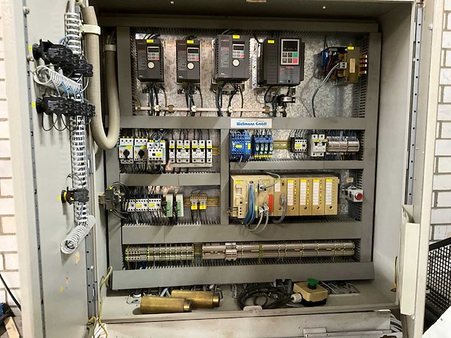2001 kuper fhb 4000 fineerschaaf-/lijmmachine - afbeelding 3 van  16