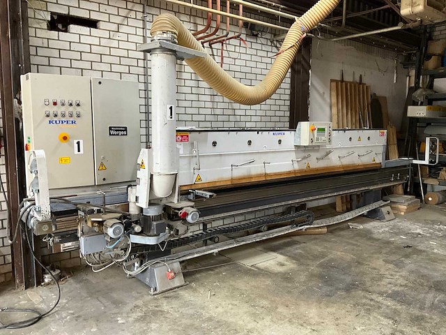 2001 kuper fhb 4000 fineerschaaf-/lijmmachine - afbeelding 9 van  16