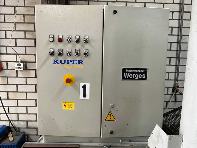 2001 kuper fhb 4000 fineerschaaf-/lijmmachine - afbeelding 2 van  16