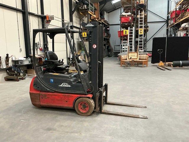 2001 linde e16c-02 vorkheftruck - afbeelding 17 van  19