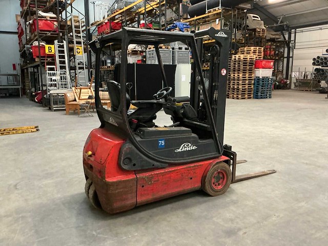 2001 linde e16c-02 vorkheftruck - afbeelding 18 van  19