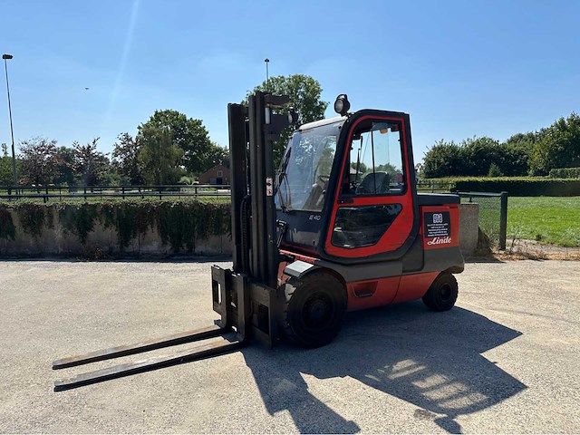 2001 linde e40 p 02 vorkheftruck - afbeelding 1 van  16