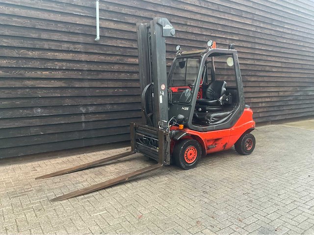2001 linde h 25 d vorkheftruck - afbeelding 1 van  11