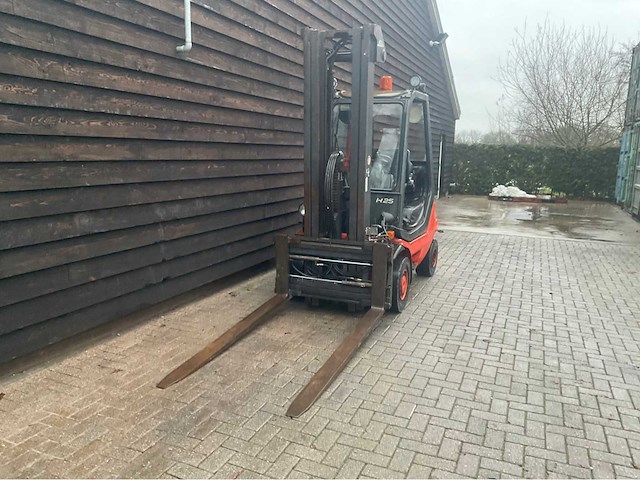 2001 linde h 25 d vorkheftruck - afbeelding 9 van  11