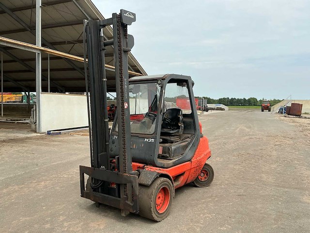 2001 linde h35d-03 vorkheftruck - afbeelding 1 van  19