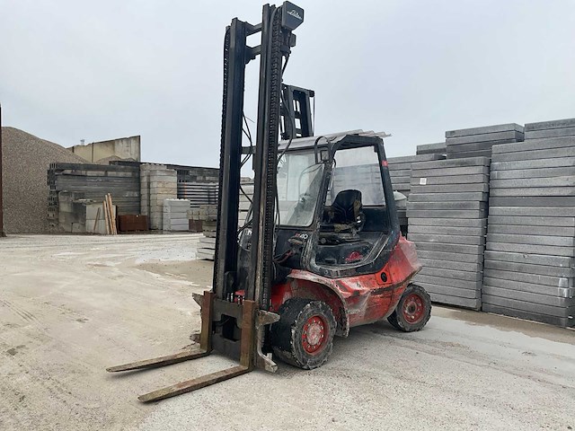 2001 linde h40d-04 vorkheftruck - afbeelding 1 van  11