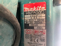 2001 makita hm1100c breekhamer - afbeelding 1 van  3