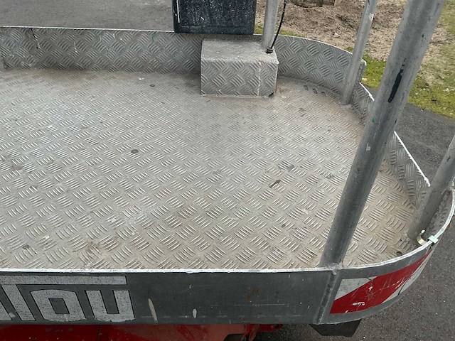 2001 manitou d 80 er schaar hoogwerker - afbeelding 10 van  16