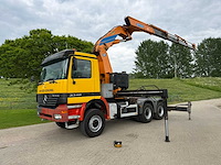 2001 mercedes-benz actros 6x6 vrachtwagen - afbeelding 1 van  48
