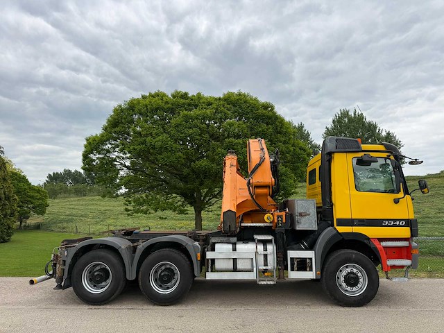 2001 mercedes-benz actros 6x6 vrachtwagen - afbeelding 38 van  41