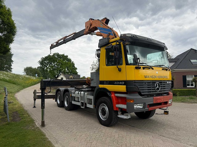2001 mercedes-benz actros 6x6 vrachtwagen - afbeelding 41 van  41