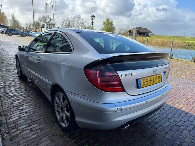 2001 mercedes-benz c-klasse sportcoupé 230 k. 55-hl-lb - afbeelding 9 van  15