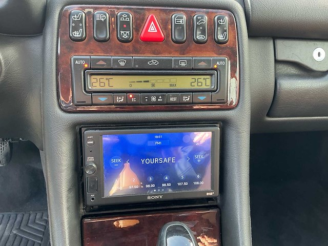 2001 mercedes-benz clk-klasse cabrio 200 k. elegance personenauto - afbeelding 25 van  51