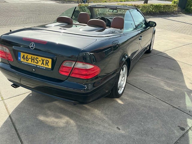 2001 mercedes-benz clk-klasse cabrio 200 k. elegance personenauto - afbeelding 43 van  51