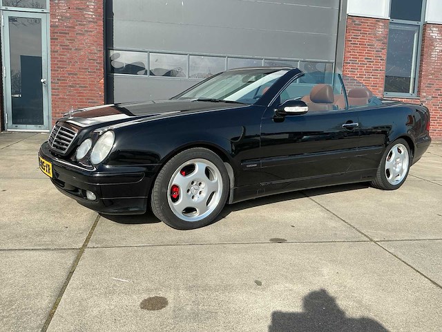 2001 mercedes-benz clk-klasse cabrio 200 k. elegance personenauto - afbeelding 9 van  11