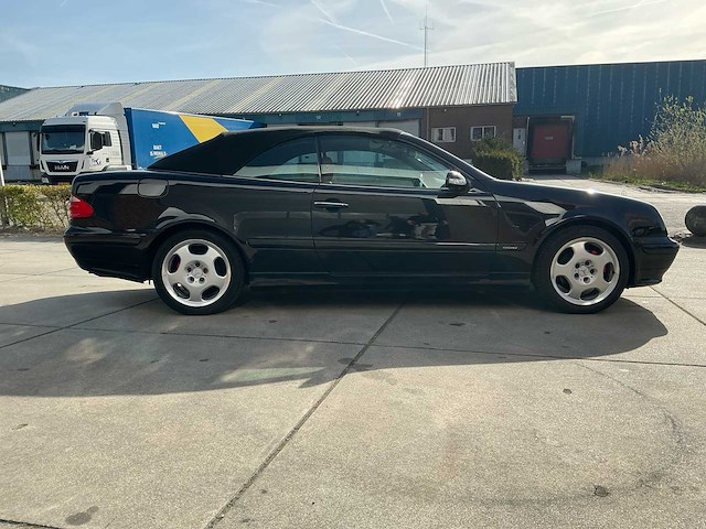2001 mercedes-benz clk-klasse cabrio 200 k. elegance personenauto - afbeelding 7 van  11