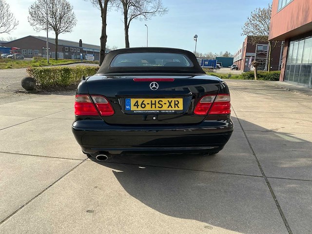 2001 mercedes-benz clk-klasse cabrio 200 k. elegance personenauto - afbeelding 10 van  11