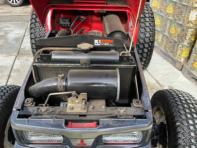 2001 mitsubishi mt 200 /palceed gs minitractor - afbeelding 10 van  20