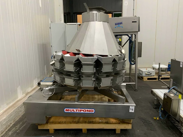 2001 multipond mp 1434-f multihead weger - afbeelding 2 van  7