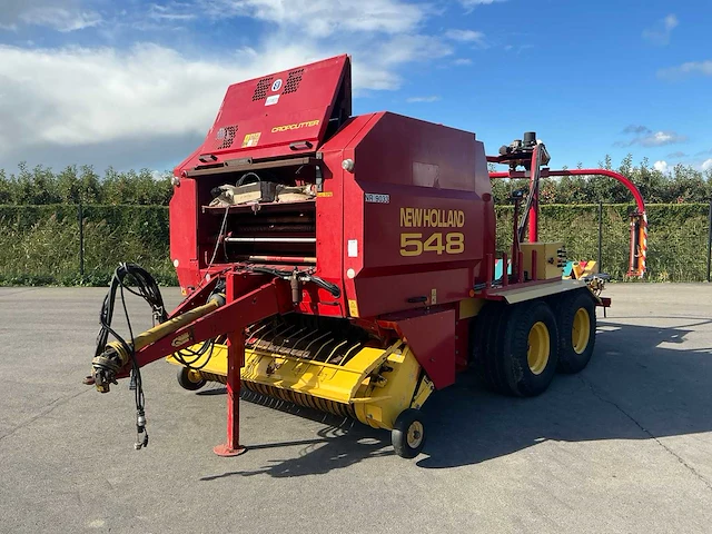 2001 new holland 548 ronden balenpers en wikkelcombinatie - afbeelding 12 van  27