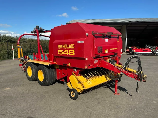 2001 new holland 548 ronden balenpers en wikkelcombinatie - afbeelding 21 van  27