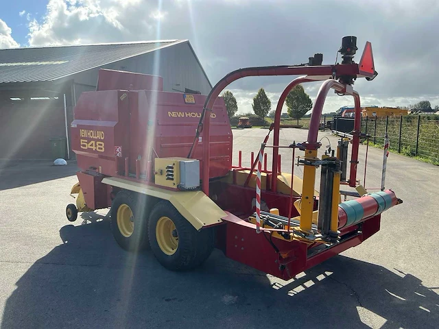 2001 new holland 548 ronden balenpers en wikkelcombinatie - afbeelding 24 van  27
