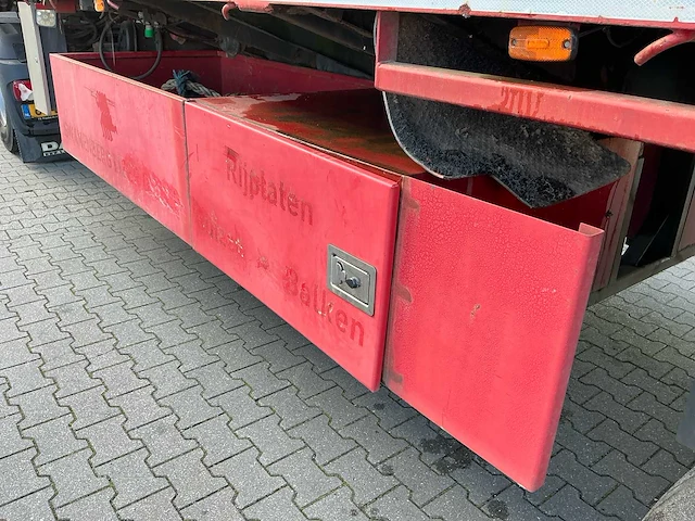 2001 nooteboom ovb-55-03v uitschuifbare vlakke trailer 29 meter - afbeelding 21 van  35