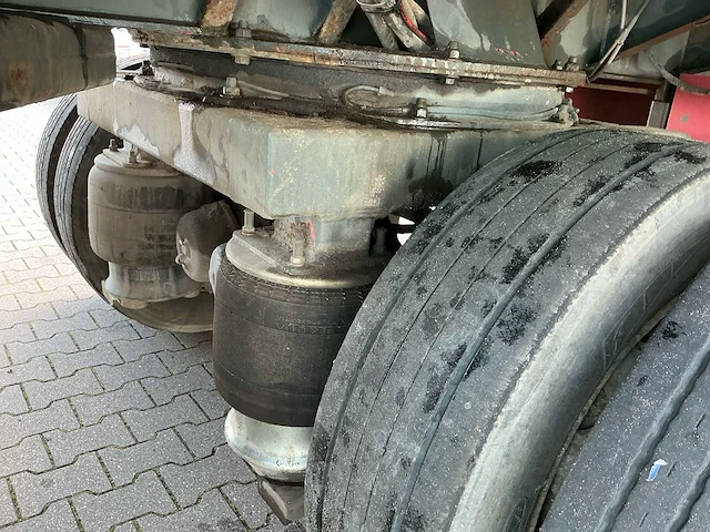 2001 nooteboom ovb-55-03v uitschuifbare vlakke trailer 29 meter - afbeelding 34 van  35