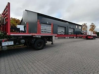 2001 nooteboom ovb-55-03v uitschuifbare vlakke trailer 29 meter - afbeelding 12 van  29