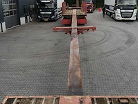 2001 nooteboom ovb-55-03v uitschuifbare vlakke trailer 29 meter - afbeelding 18 van  29
