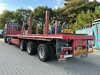 2001 nooteboom ovb-55-03v uitschuifbare vlakke trailer 29 meter - afbeelding 21 van  29