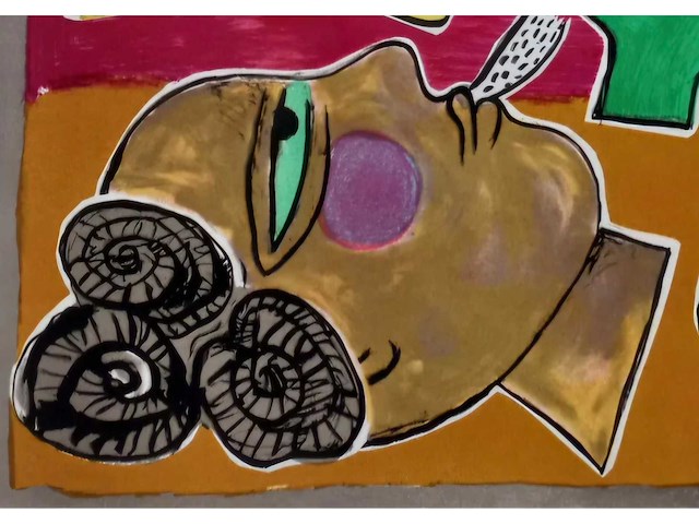 2001 offset print corneille ‘la baobab’ - afbeelding 2 van  2