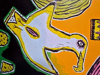 2001 offset print corneille ‘tete pensive’ - afbeelding 2 van  2