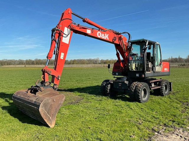 2001 o&k mh4.5 banden graafmachine - afbeelding 1 van  40