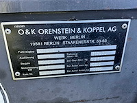 2001 o&k mh4.5 banden graafmachine - afbeelding 12 van  34