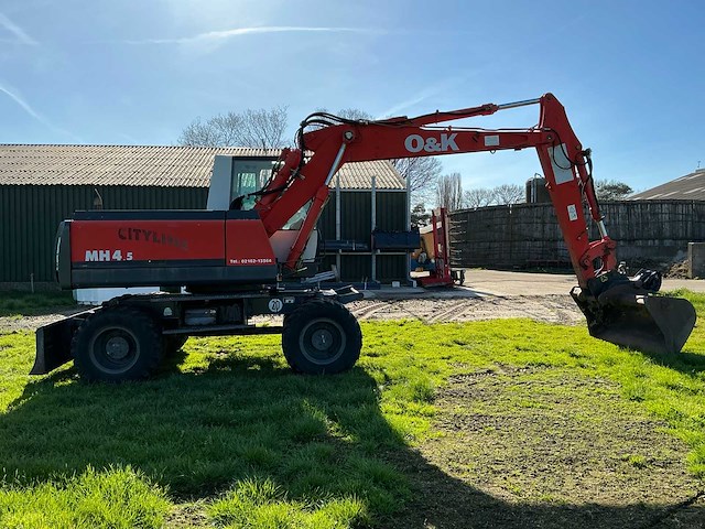 2001 o&k mh4.5 banden graafmachine - afbeelding 31 van  34