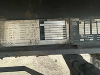 2001 pacton t2-001 tautliner oplegger - afbeelding 9 van  20