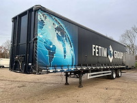 2001 pacton t2-001 tautliner oplegger - afbeelding 1 van  20