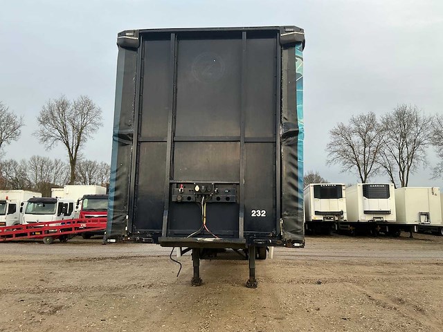 2001 pacton t2-001 tautliner oplegger - afbeelding 12 van  20