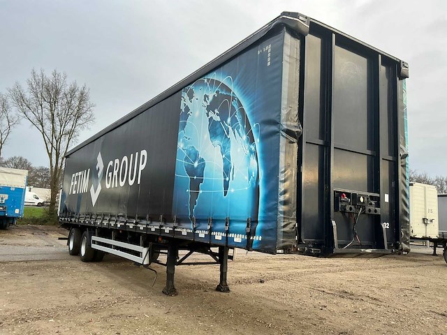 2001 pacton t2-001 tautliner oplegger - afbeelding 14 van  20