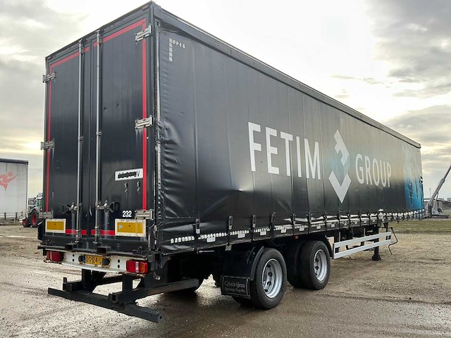 2001 pacton t2-001 tautliner oplegger - afbeelding 16 van  20